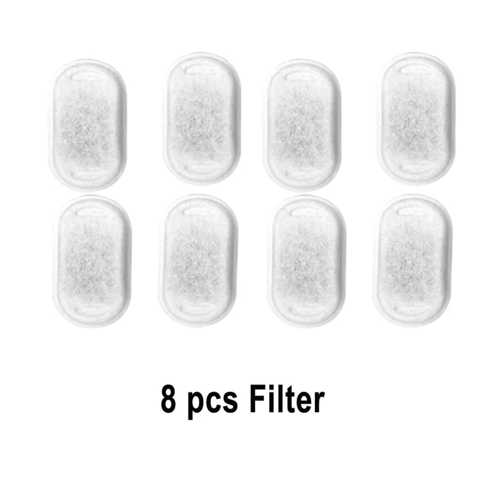 2.2L Stainless Steel Automatic Cat Water Fountain - Stylish Square Design for Pets with Window (No 5V 1A Plug)