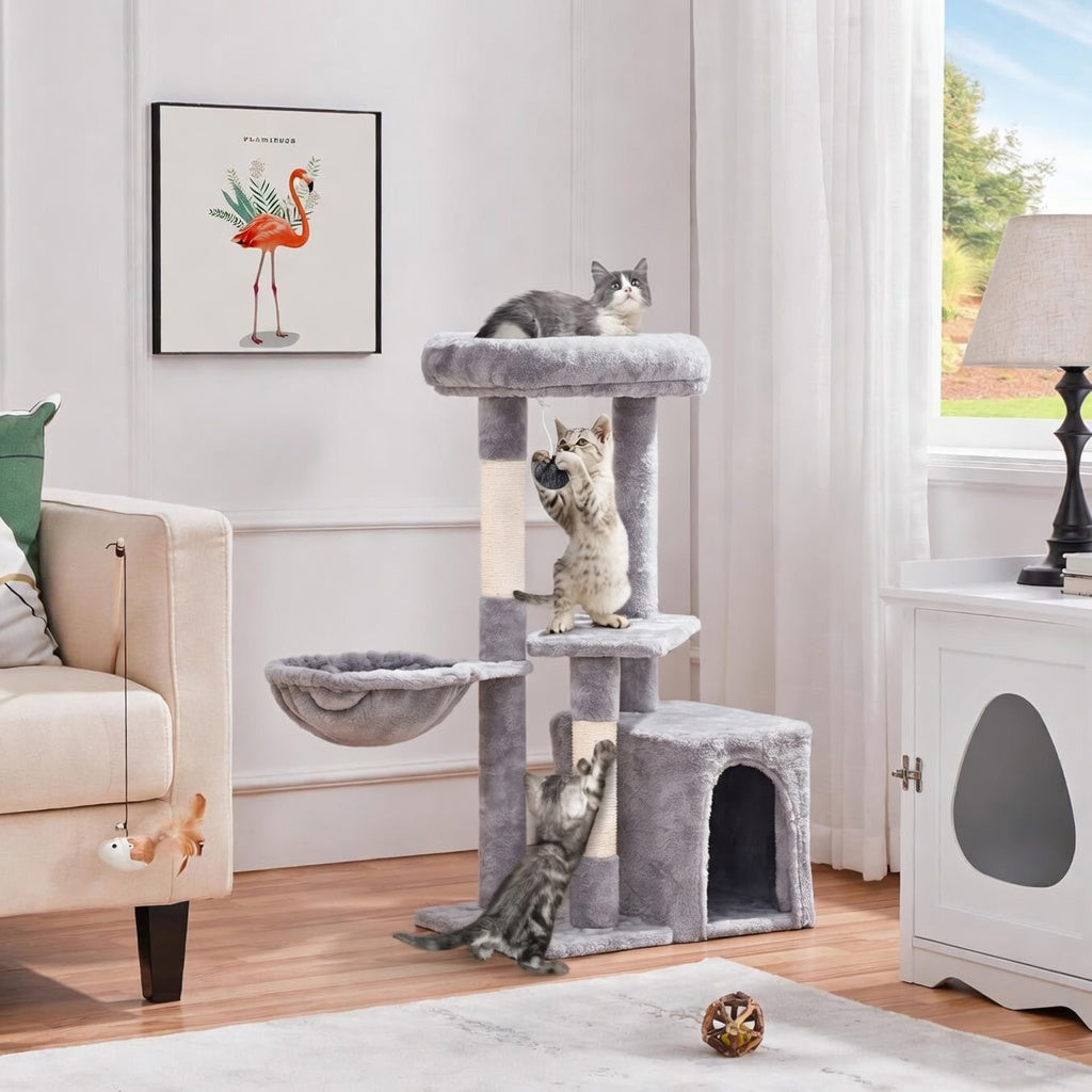 Arbre à chat PETNEXUS 86 cm pour intérieur